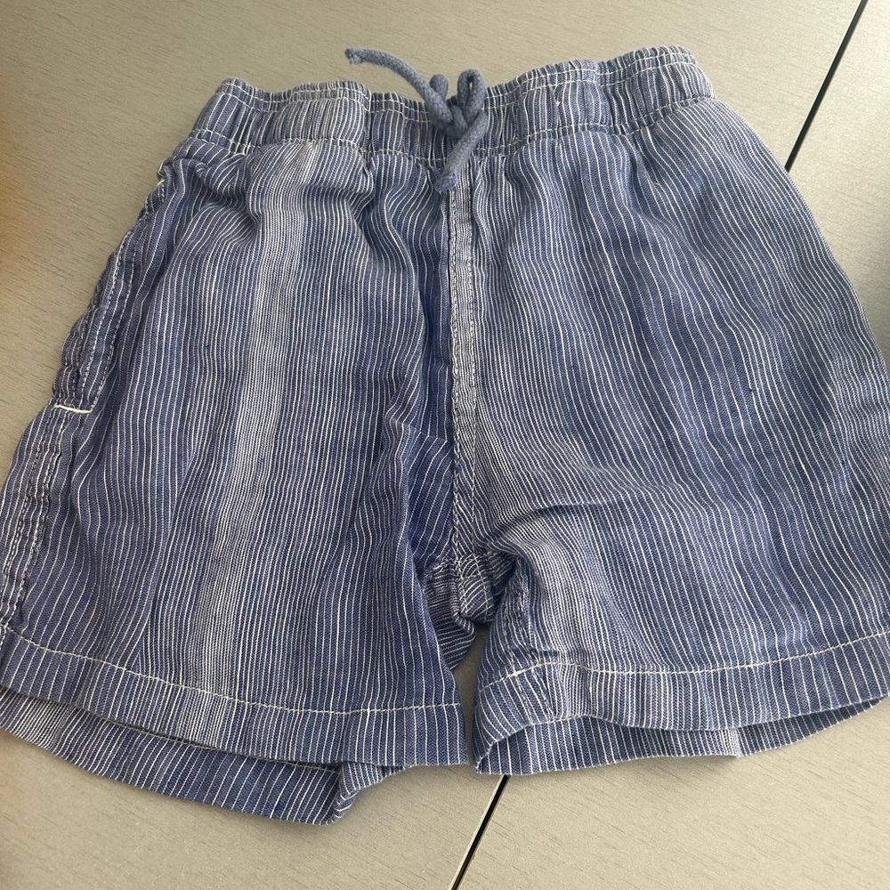 Boys Vilebrequin cotton/linen shorts sz 6